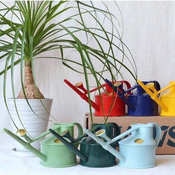 Plastic Watering Can, Mini Water Can for Indoor Plants Sage Green 1 Pint New - Picture 6 of 10